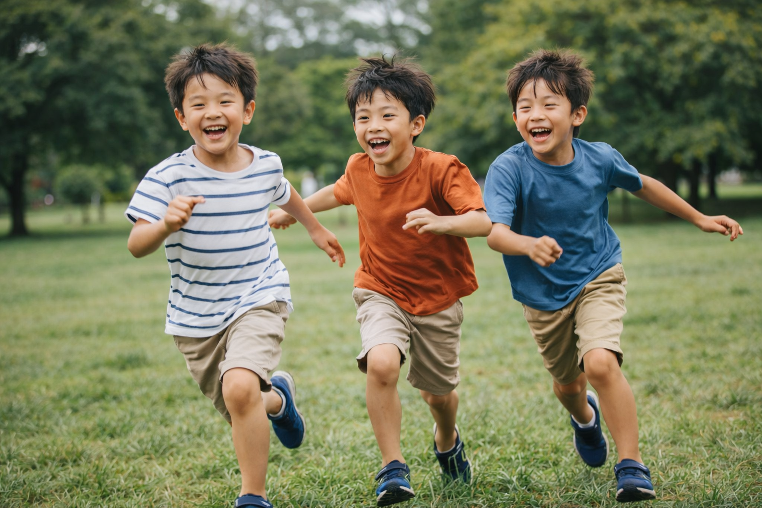 元気な子どもたち